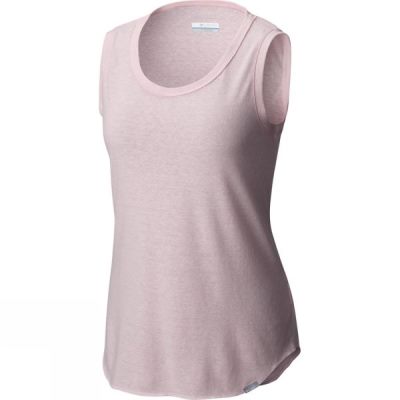 Camiseta Sin Mangas Columbia Trail Shaker Mujer - Rosas - Chile VOI426137